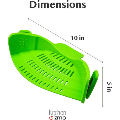 Kitchen Strainer Clip Style Pot Pasta