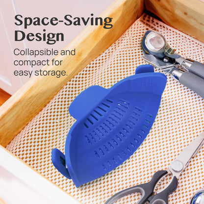 Kitchen Strainer Clip Style Pot Pasta