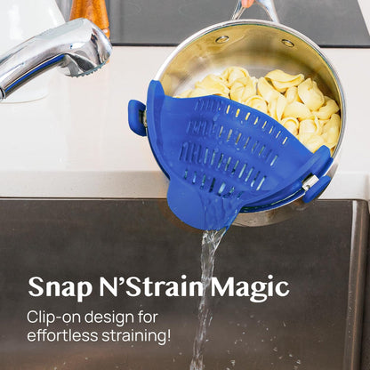 Kitchen Strainer Clip Style Pot Pasta