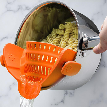 Kitchen Strainer Clip Style Pot Pasta