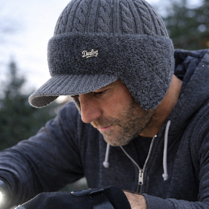 Knit Trapper Hat Ear Flap Winter Cold