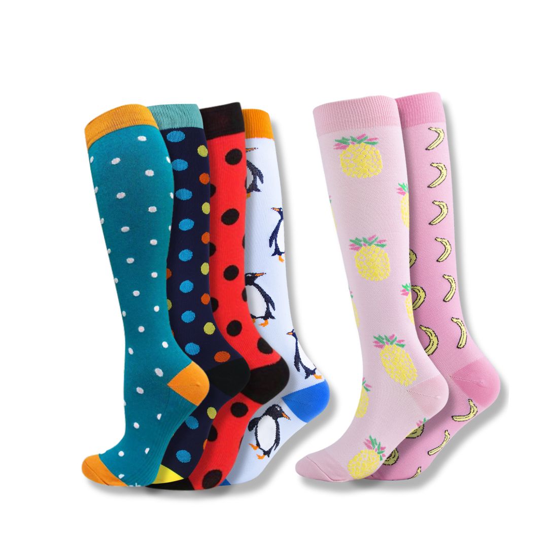 Women's Compression Socks Knee High Support