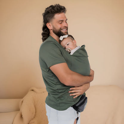 Baby Carrier Tee Hands Free Wrap Shirt