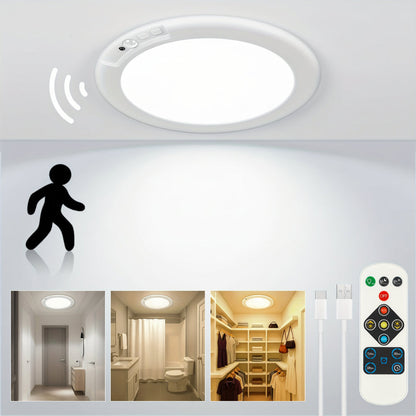Ceiling Light Motion Sensor Rechargeable LED