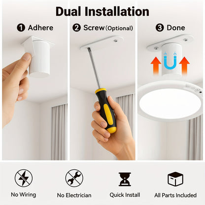Ceiling Light Motion Sensor Rechargeable LED