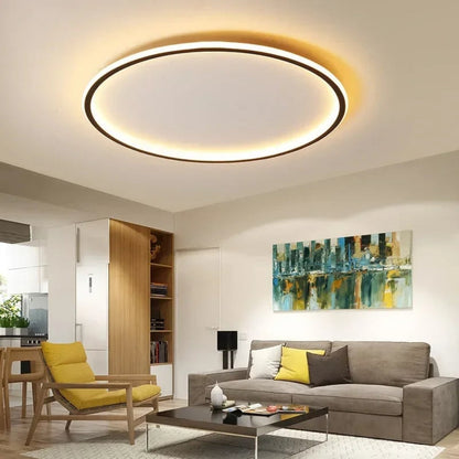 LED Ceiling Light Warm White Round Modern