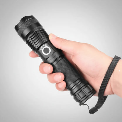 LED Flashlight High Lumens Rechargeable