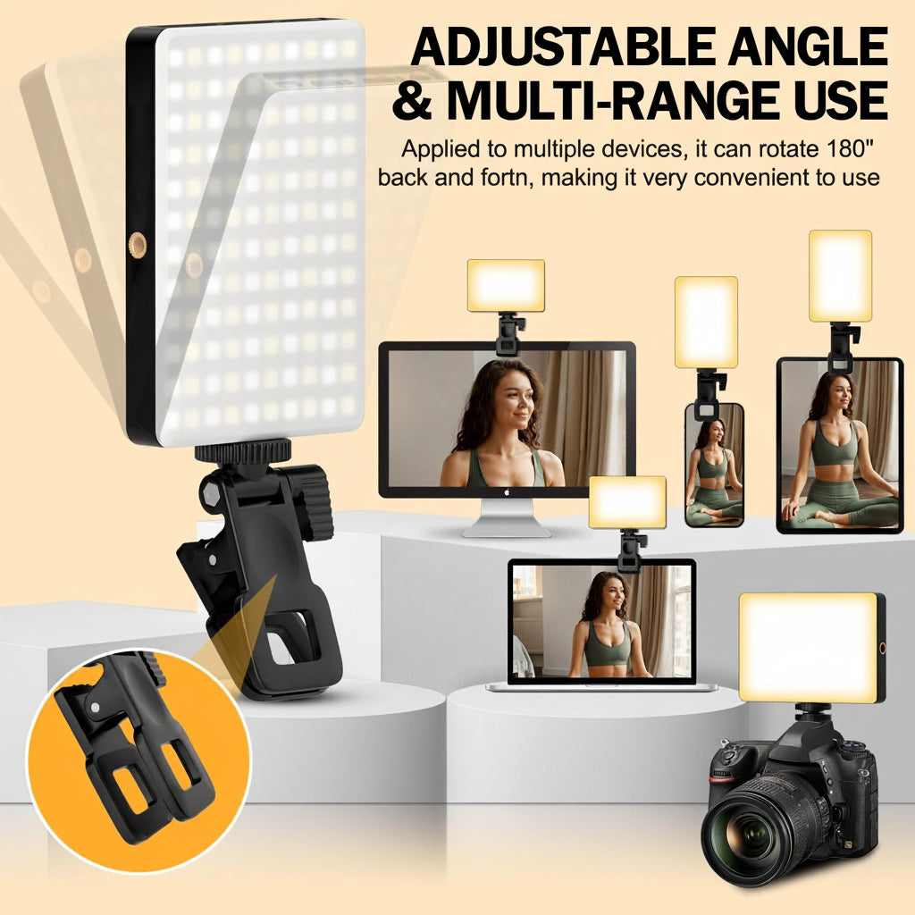 Selfie Light Clip On LED Phone Camera