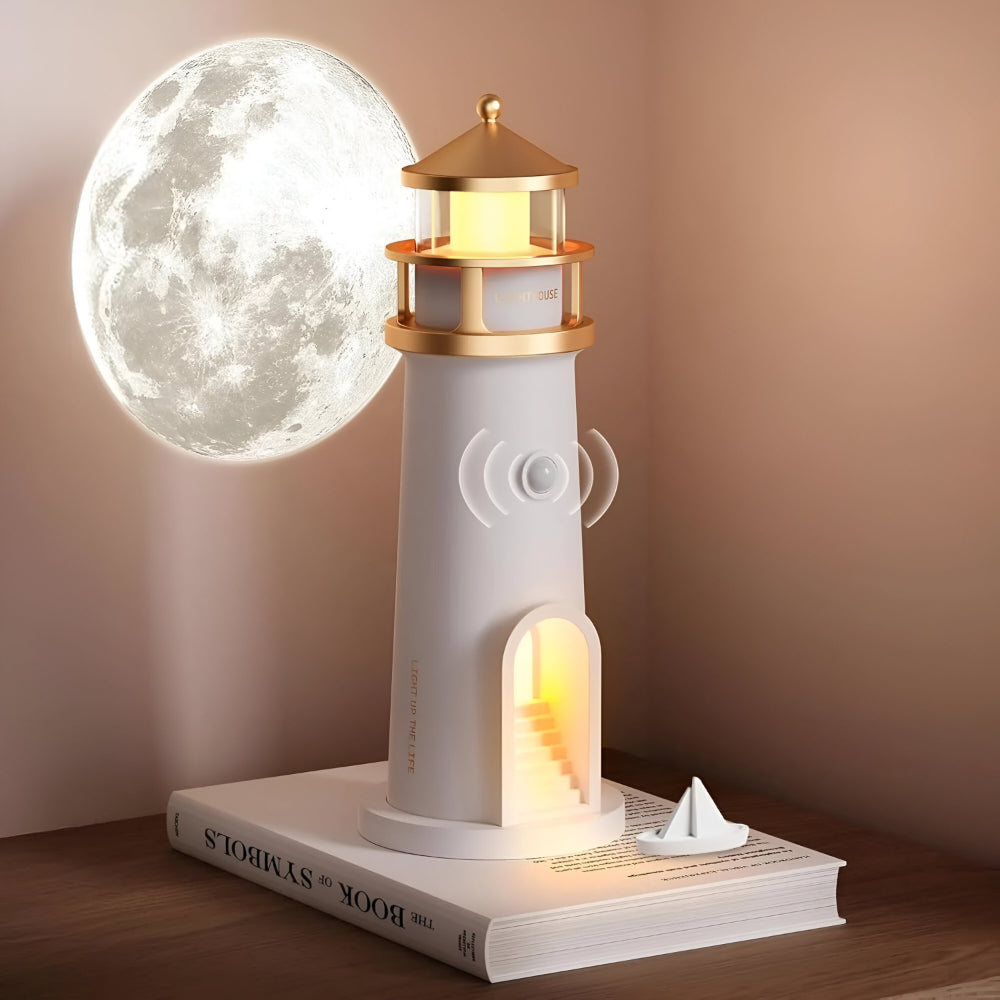 Night Light Projection Lighthouse LED Room