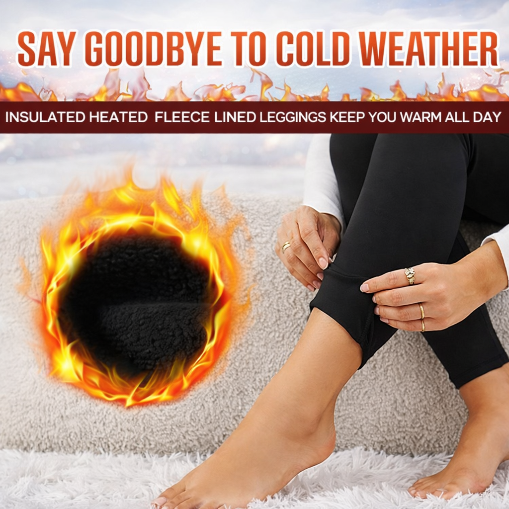 Leggings High Waist Pocket Winter Workout