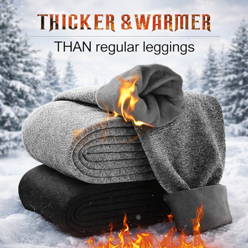 Leggings High Waist Pocket Winter Workout