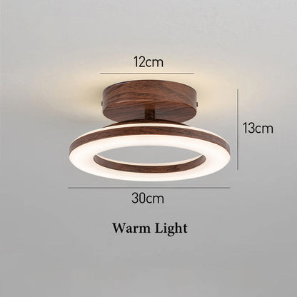 Acrylic Round LED Ceiling Light Modern