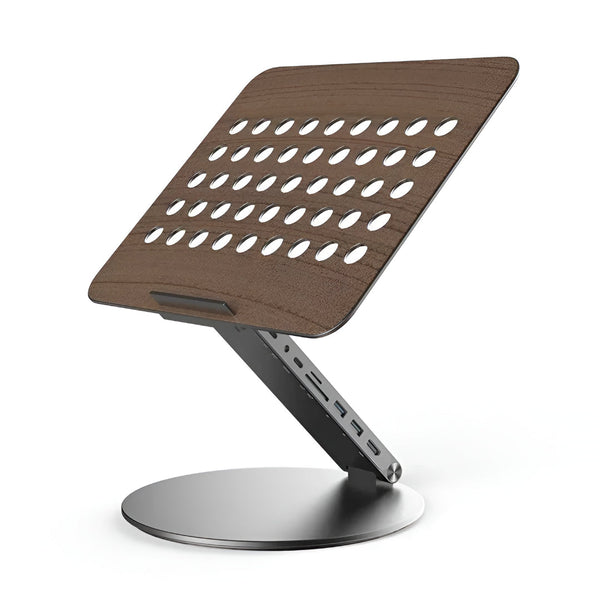 Laptop Stand Adjustable Rotating USB C