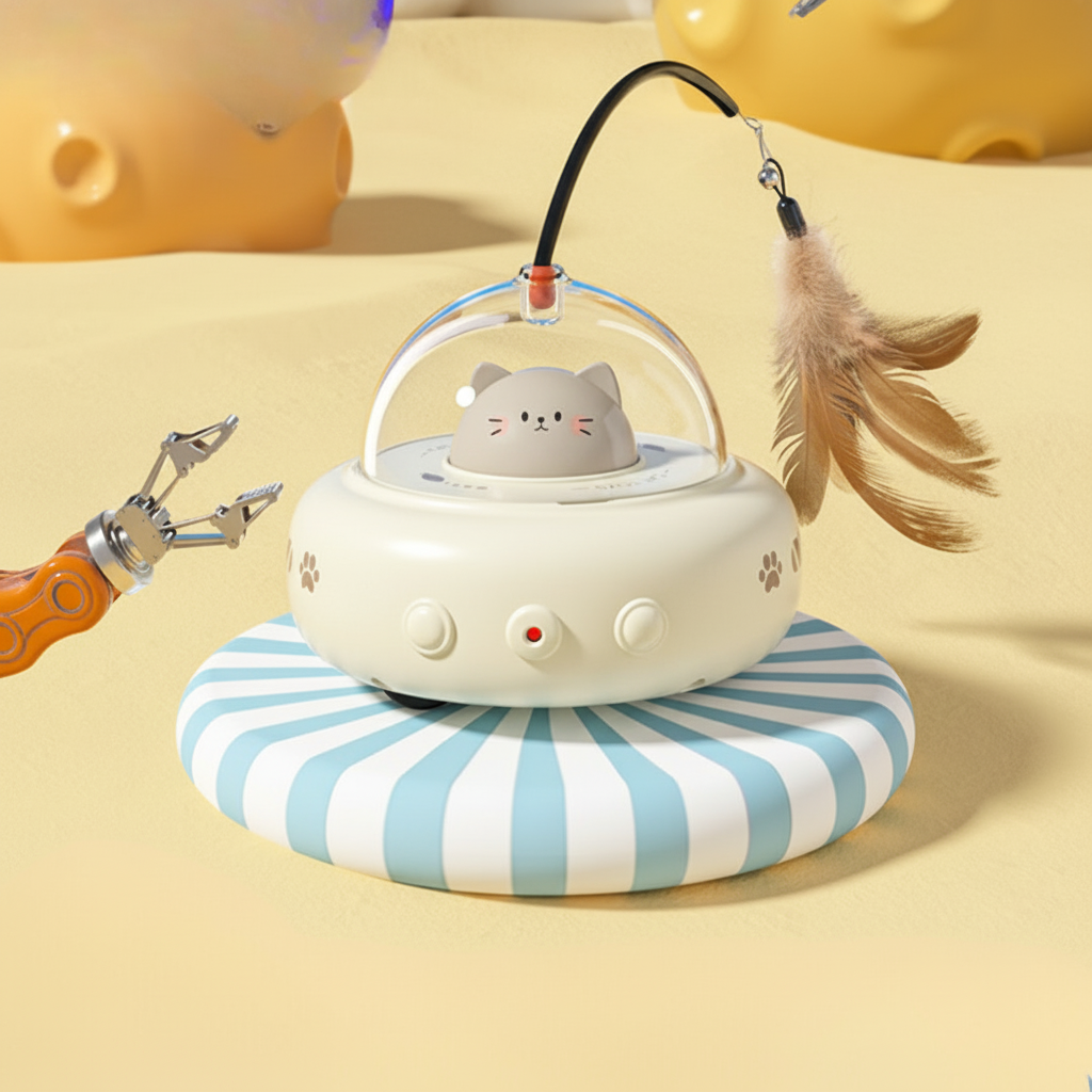 Cat Toy Automatic Laser Chase UFO