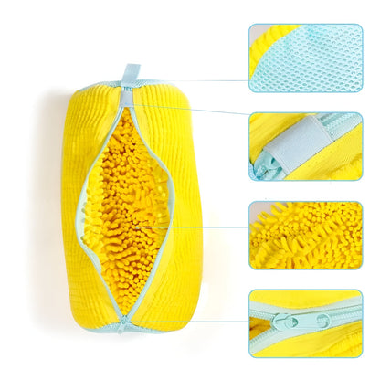 Laundry Bag Shoe Washing Bag Zippered