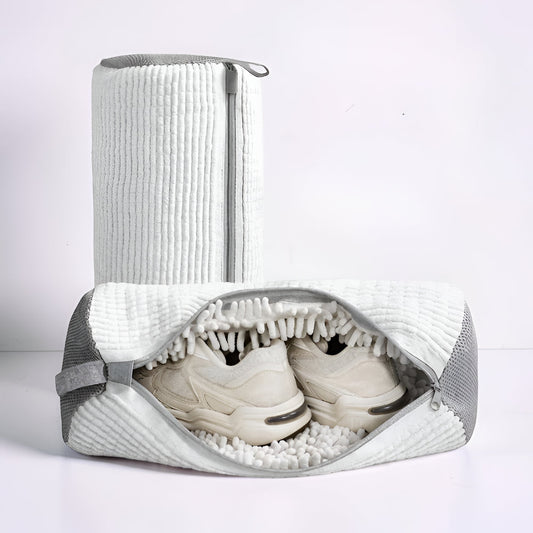 Laundry Bag Shoe Washing Bag Zippered