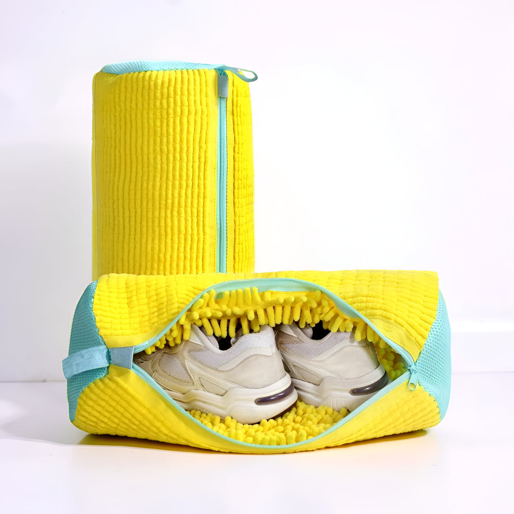 Laundry Bag Shoe Washing Bag Zippered