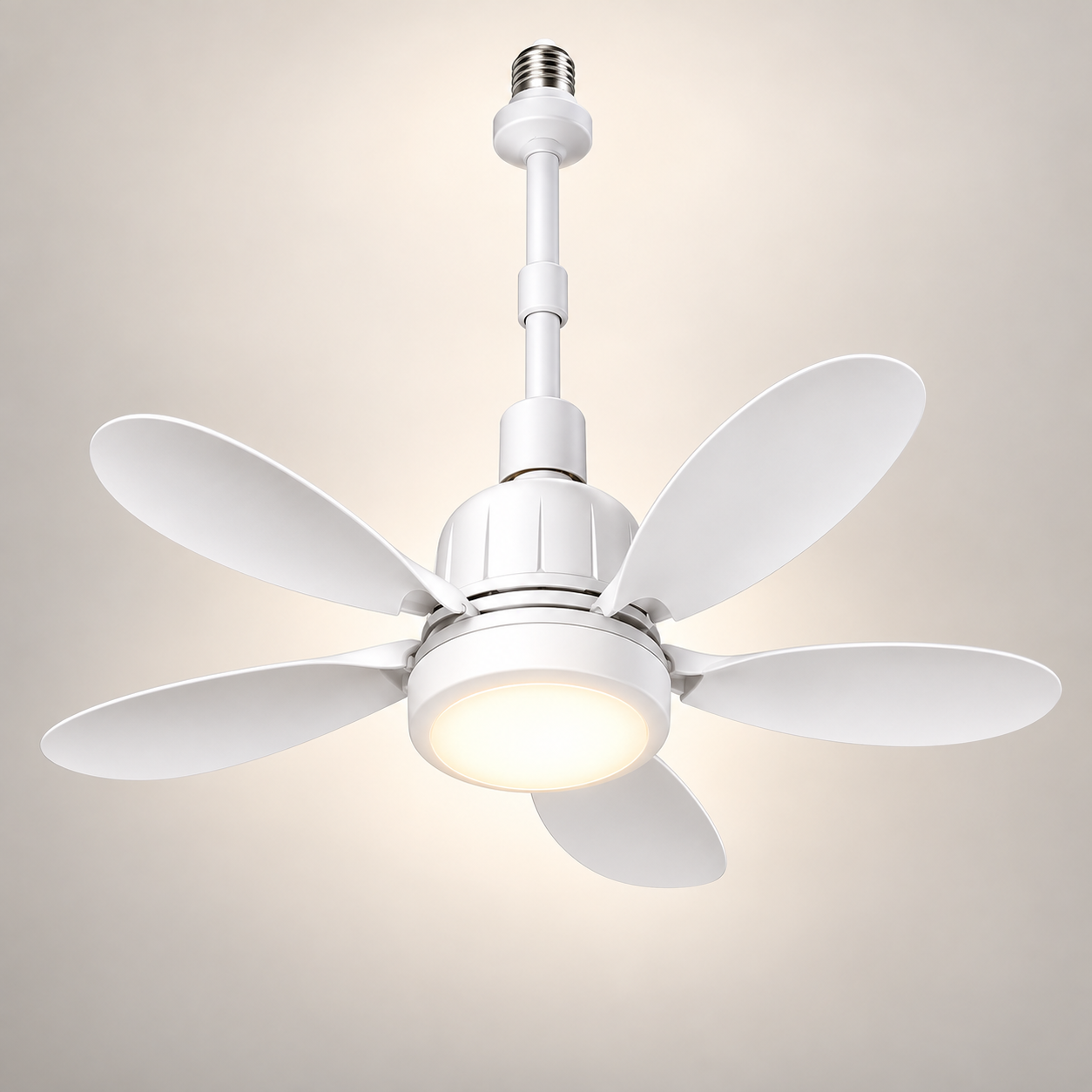 Light Socket Fan Ceiling Remote Control Energy Saving