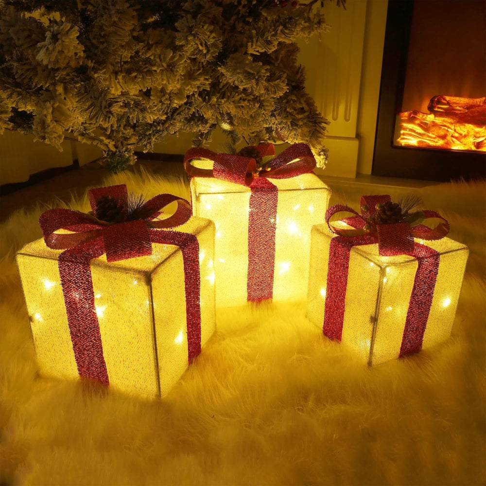 Christmas Lights Gift Box Set LED Holiday