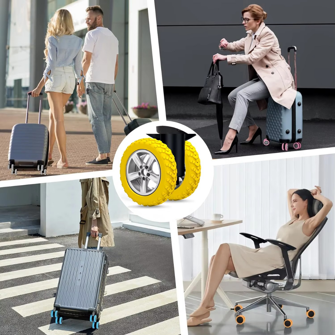 Luggage Wheel Covers Suitcase Protector