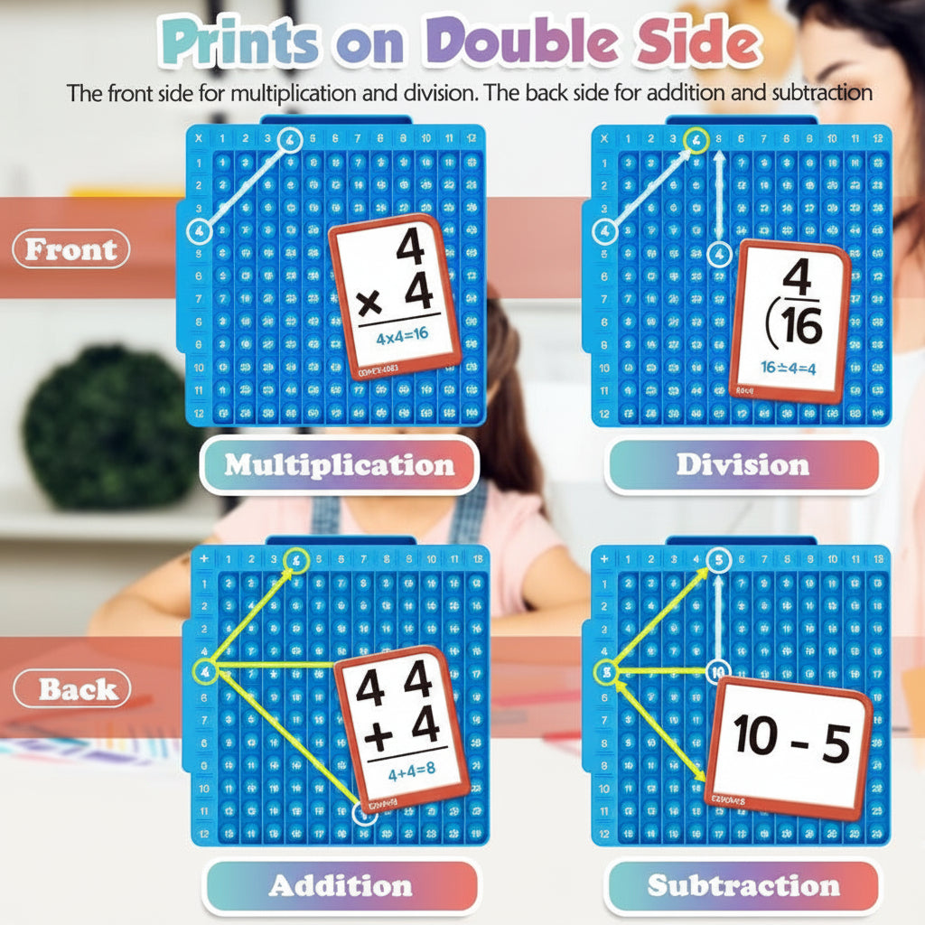 Math Learning Toy Interactive Flashcard
