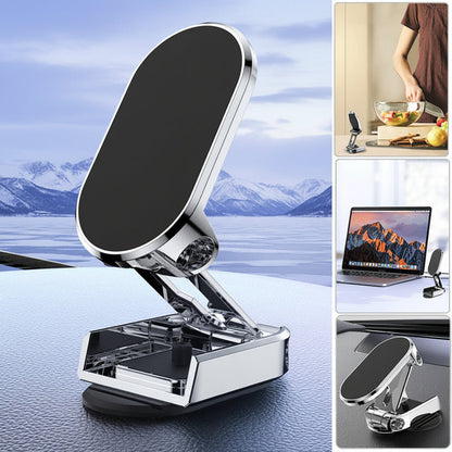 Car Phone Mount Magnetic Dashboard Foldable