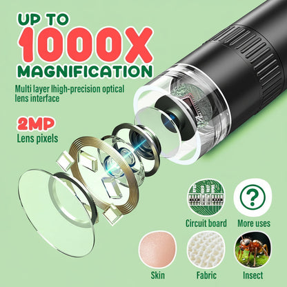 Digital Microscope Portable HD Screen