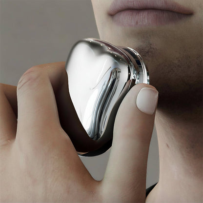 Electric Shaver Portable Mini Metal Beard