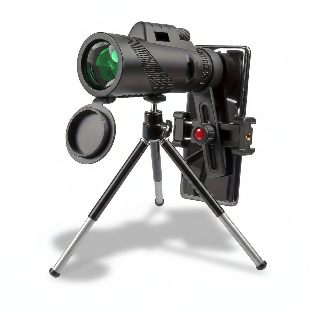 Monocular Telescope Phone Adapter HD Outdoor