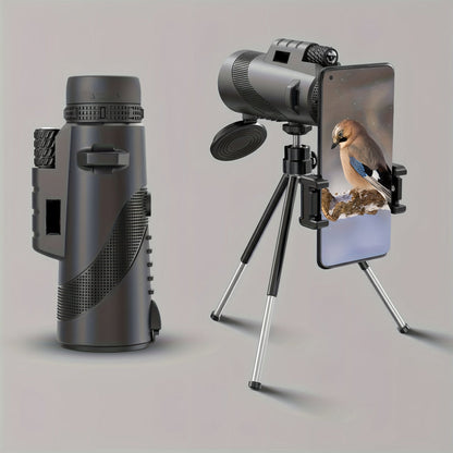 Monocular Telescope Phone Adapter HD Outdoor