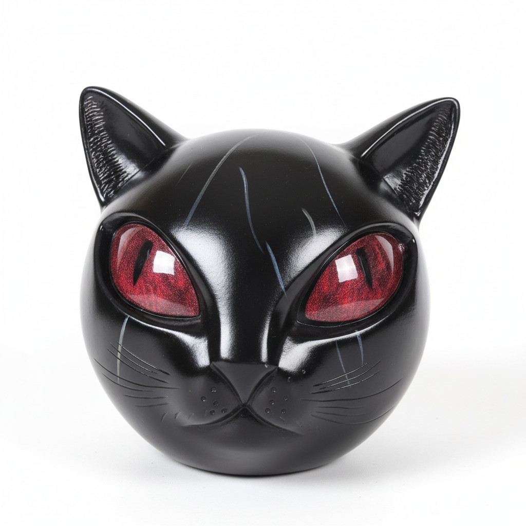 Home Decor Cat Sculpture Resin Mystic Cat