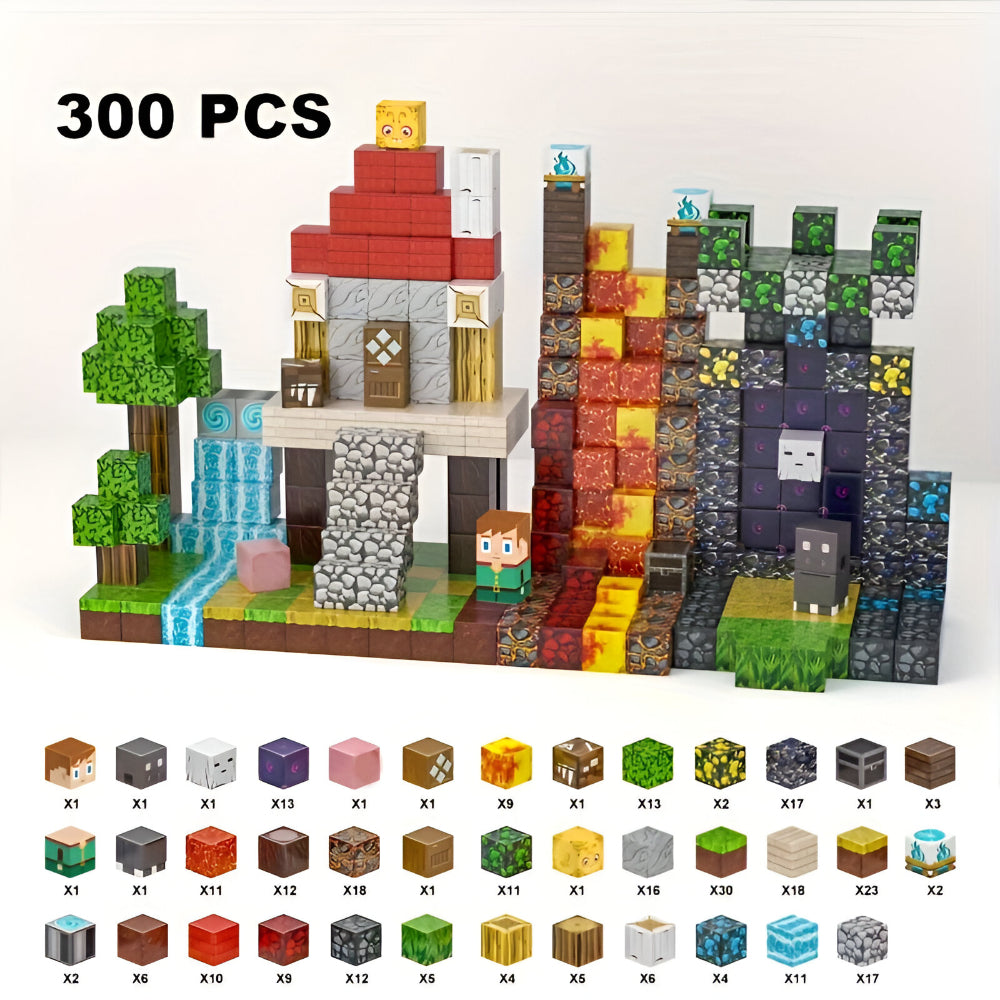 Magnetic Blocks Creative Building Cube Set