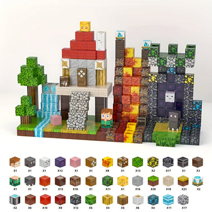 Magnetic Blocks Creative Building Cube Set