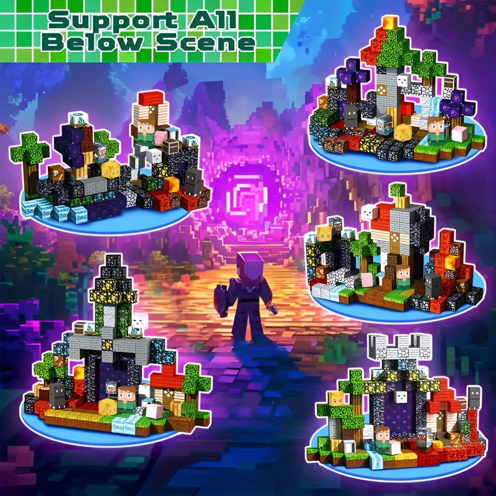 Magnetic Blocks Creative Building Cube Set