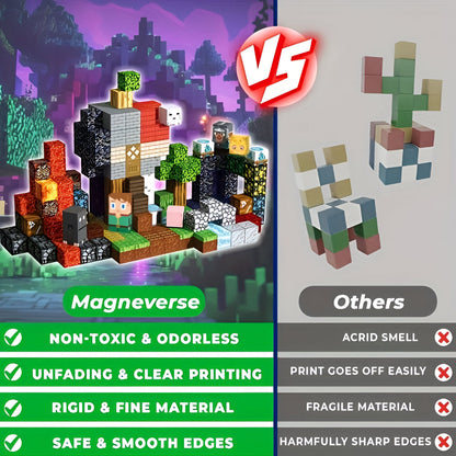 Magnetic Blocks Creative Building Cube Set