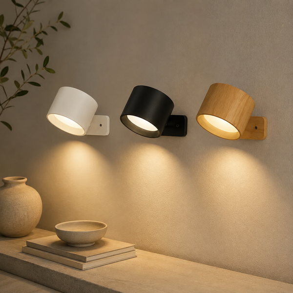 Magnetic Rechargeable Wall Light Adjustable Wireless Sleek