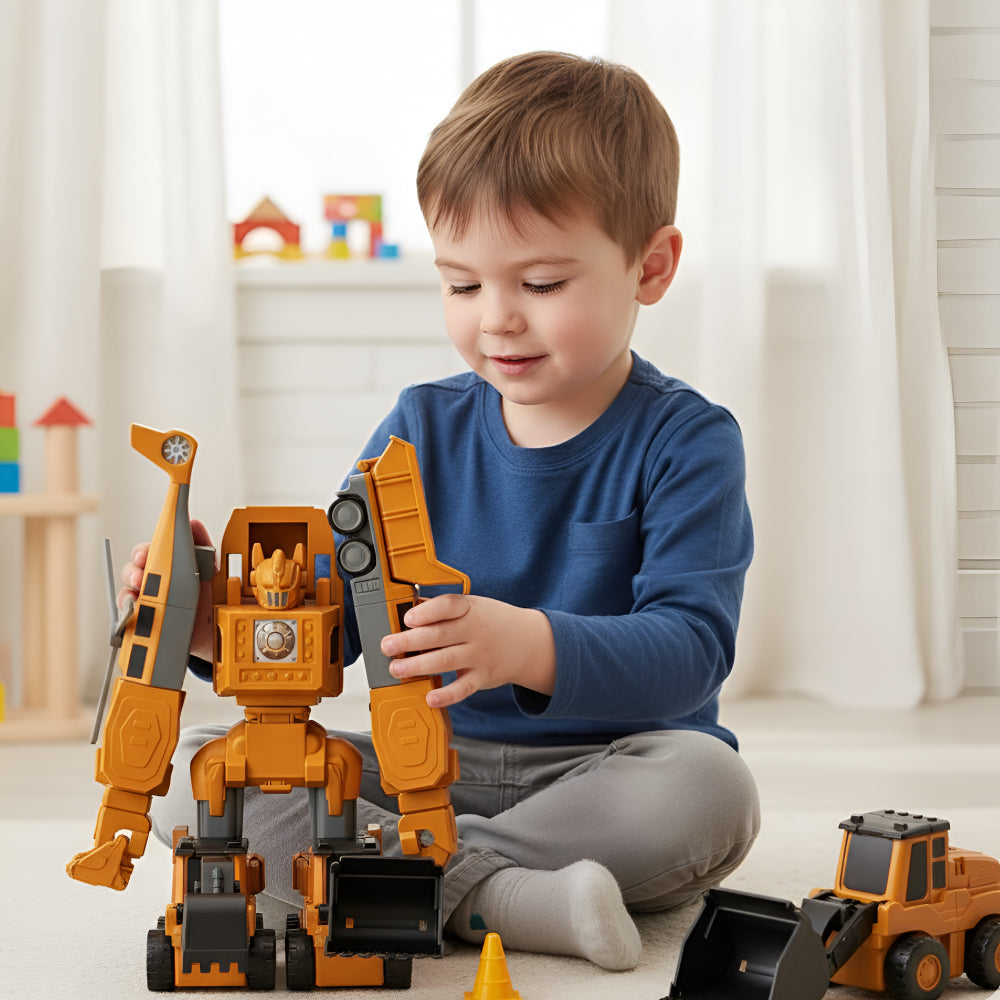 Toy Vehicle Transforming Construction Set