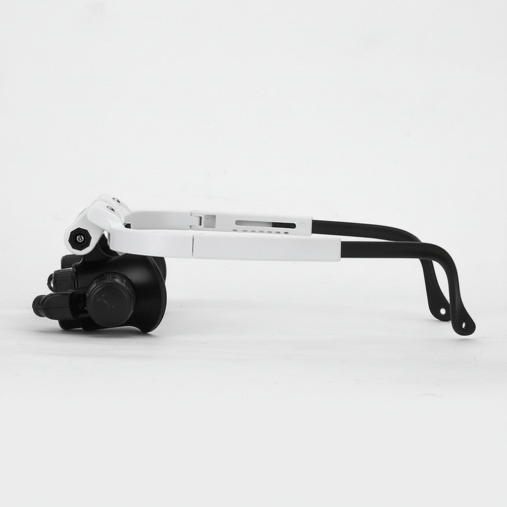Magnifying Glass Headset LED Light