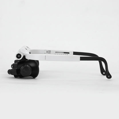 Magnifying Glass Headset LED Light