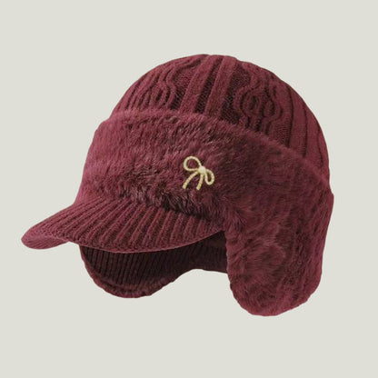 Winter Hat Trapper Ear Flap Knit Cap