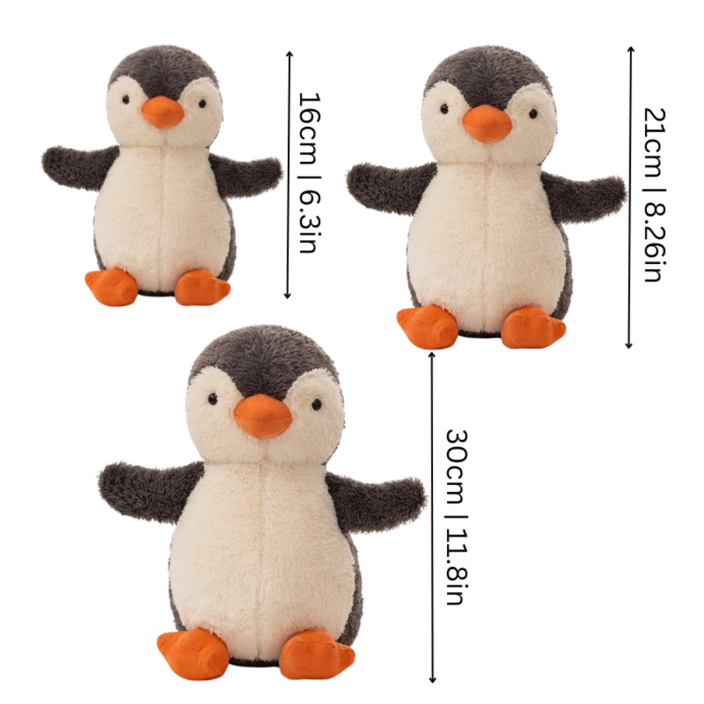 Penguin Plush Toy Soft Stuffed Animal Sleep