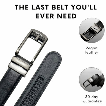 Men’s Belt Adjustable Ratchet Buckle Casual