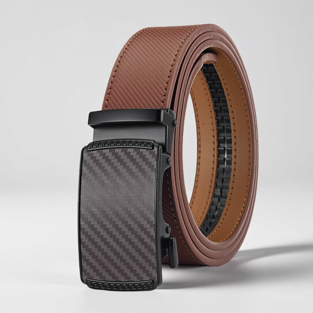 Men’s Belt Adjustable Ratchet Buckle Casual