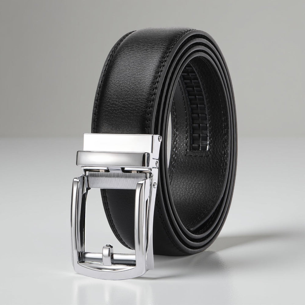 Men’s Belt Adjustable Ratchet Buckle Casual