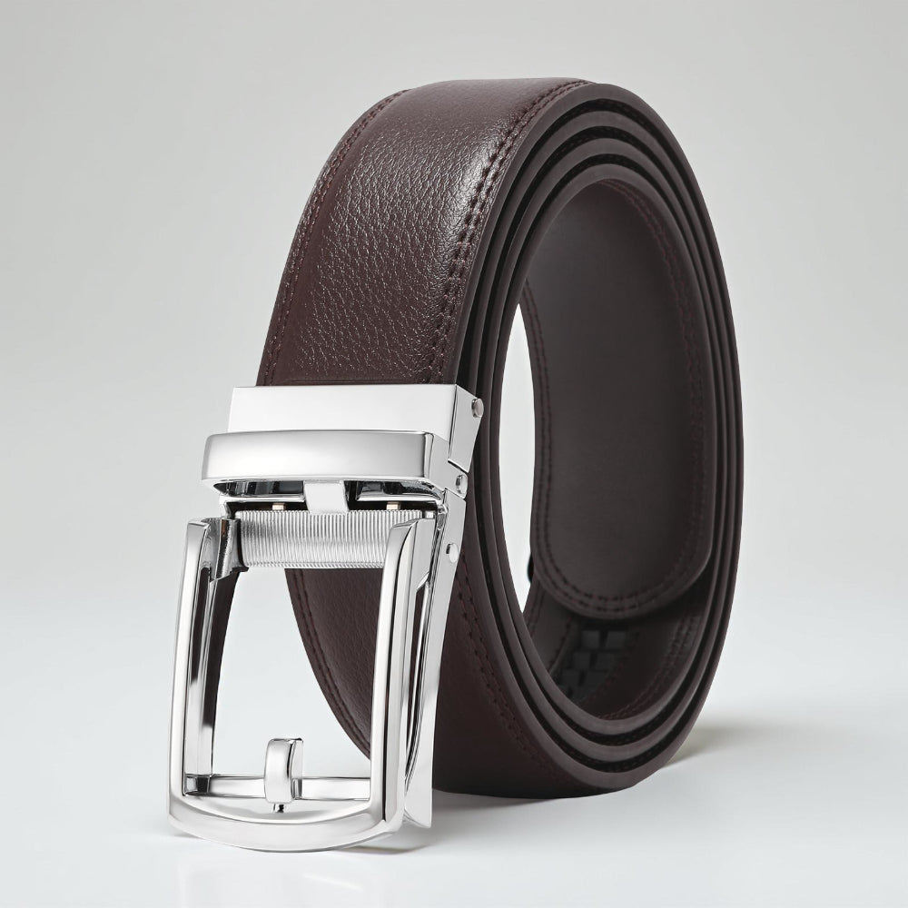 Men’s Belt Adjustable Ratchet Buckle Casual