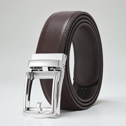 Men’s Belt Adjustable Ratchet Buckle Casual