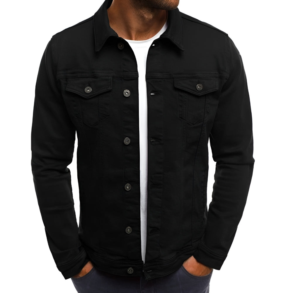 Men's Jacket Casual Button Front Lightweight