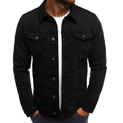 Men's Jacket Casual Button Front Lightweight