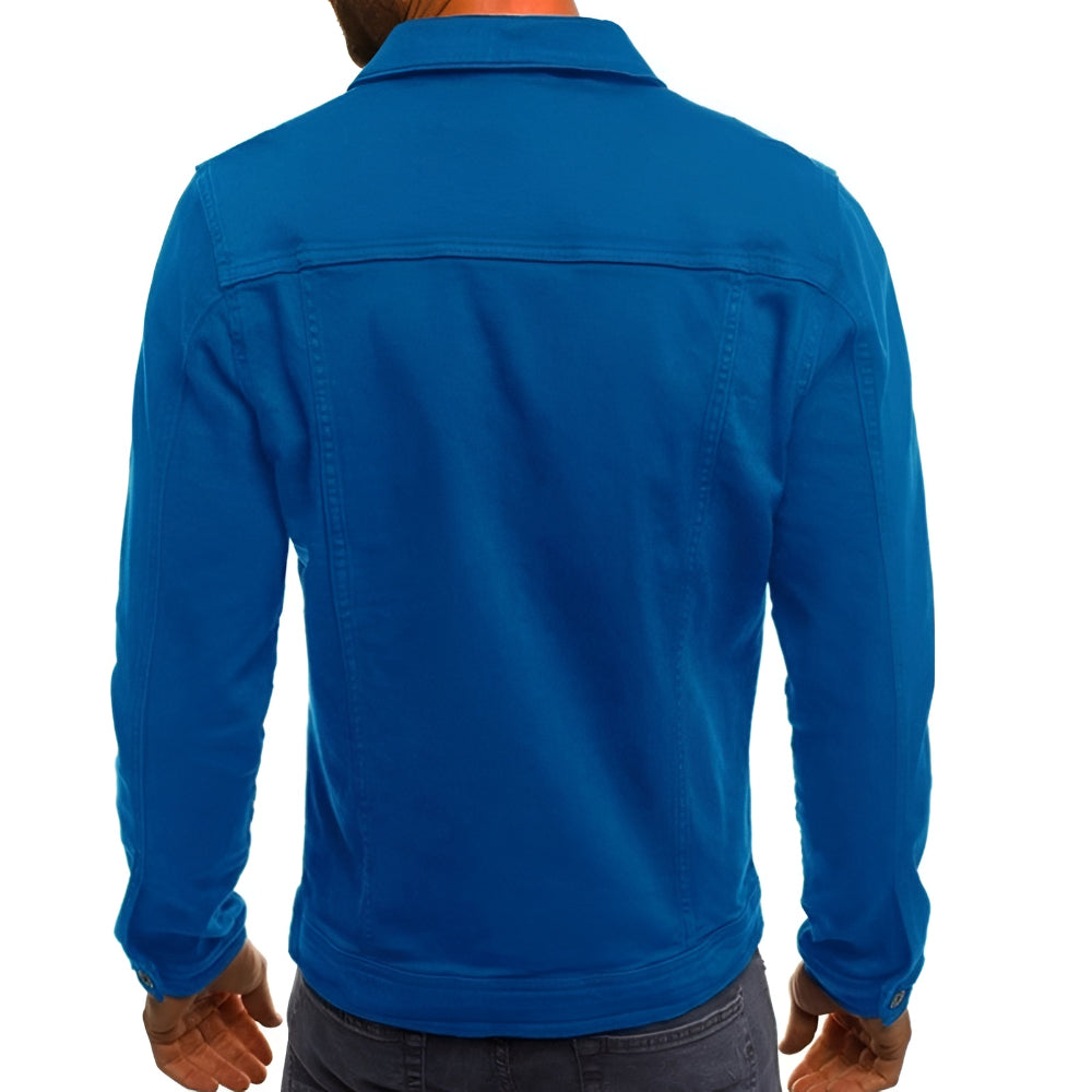 Men's Jacket Casual Button Front Lightweight
