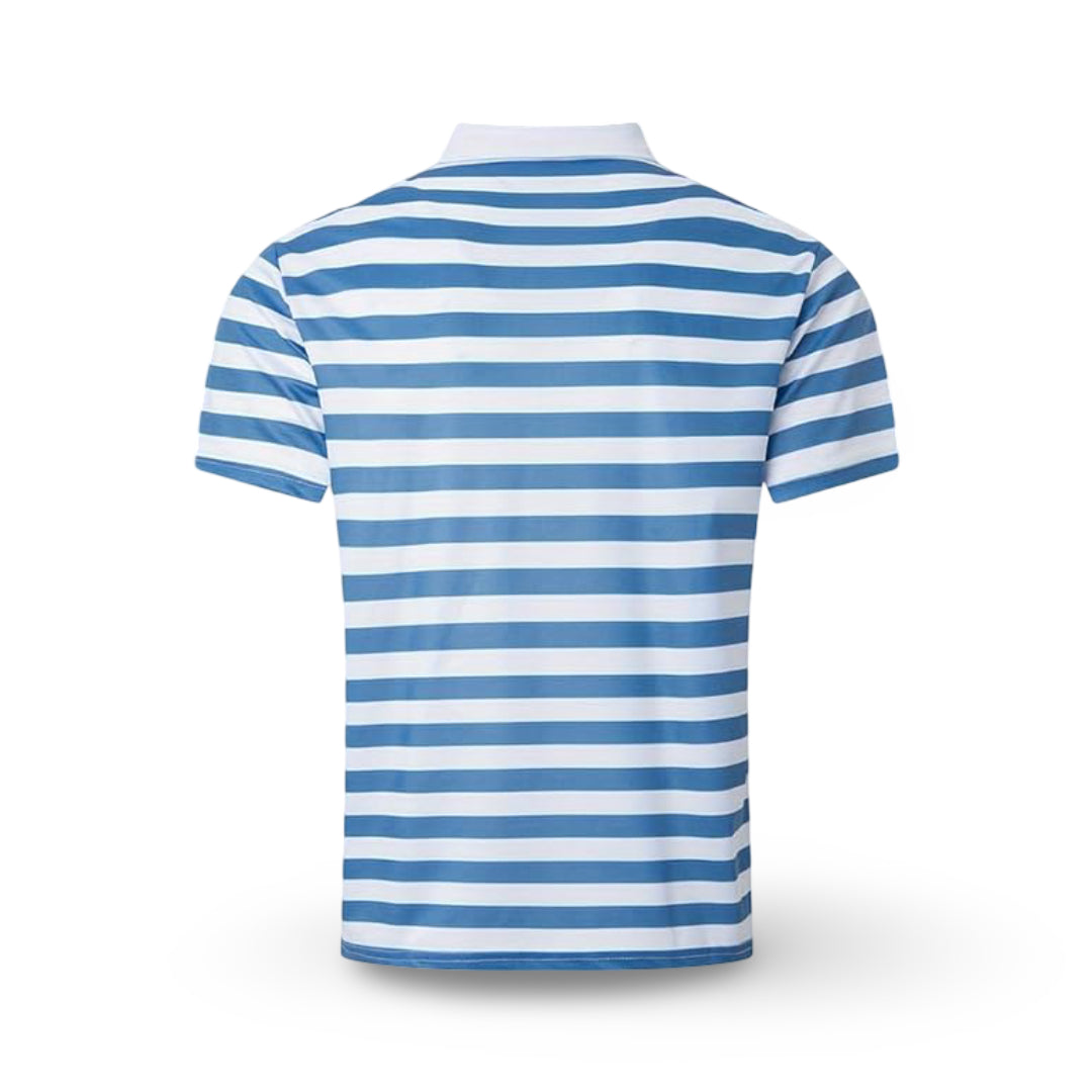 Men's Polo Shirt Striped Short Sleeve Summer